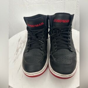 Jump Black and Red Men's Sneakers